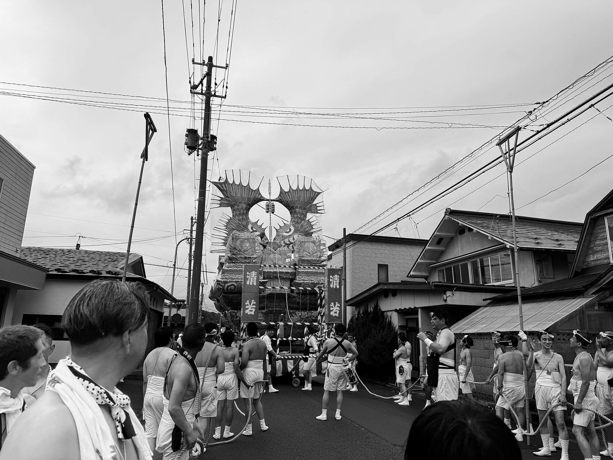 馬喰町、日吉神社方面に向かって進みました