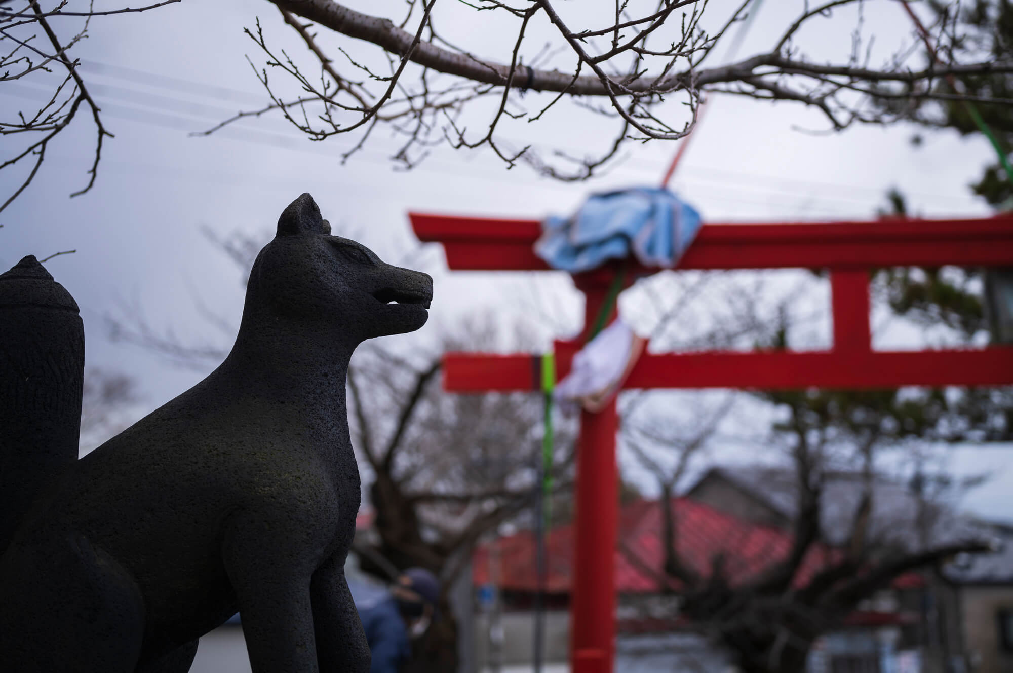 向能代のお稲荷様