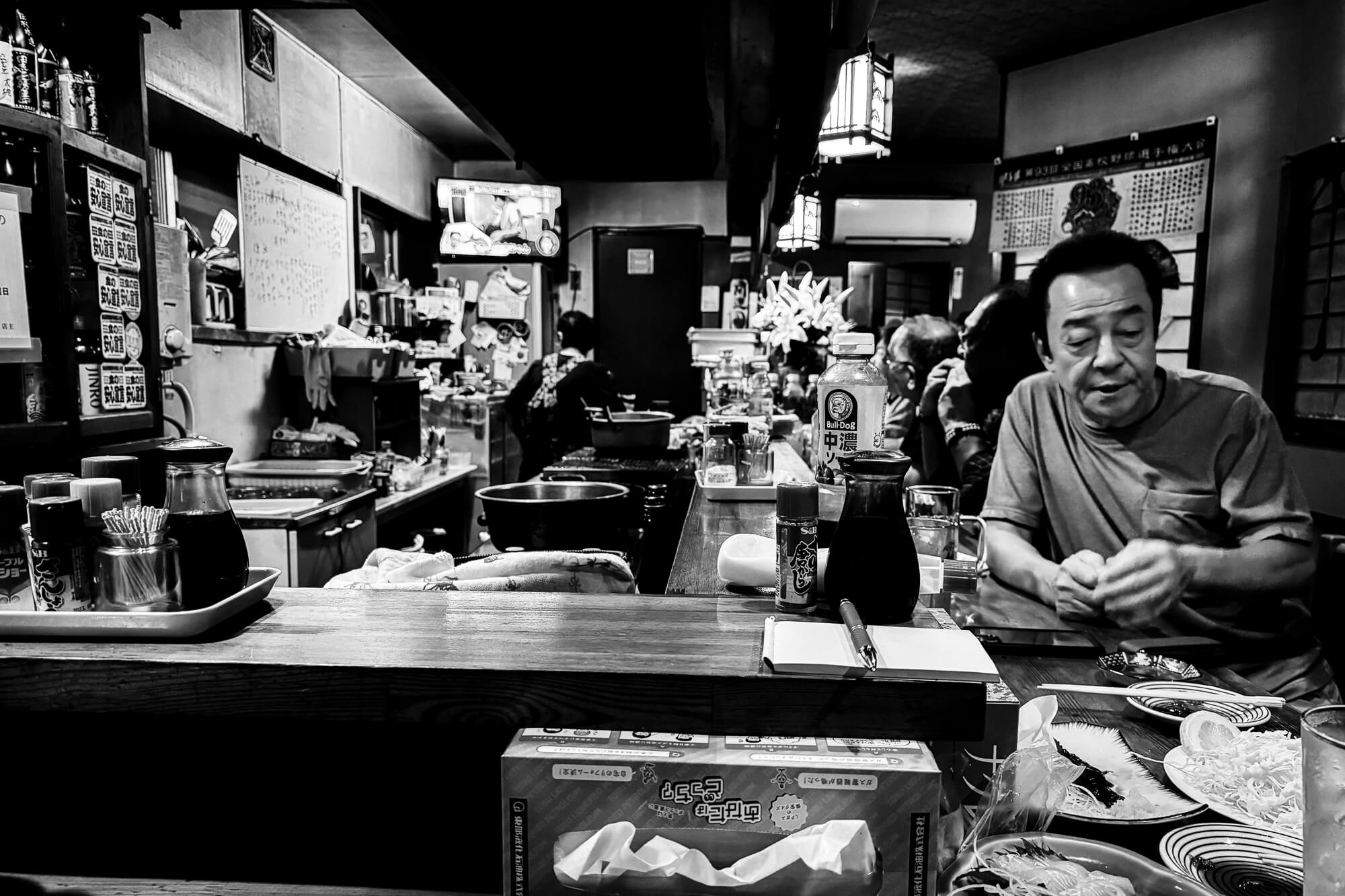 常連のおじさん